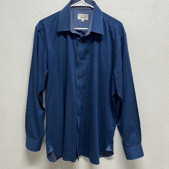 Ted Baker Endurance Button Down Shirt Size 17 - Picture 1 of 10